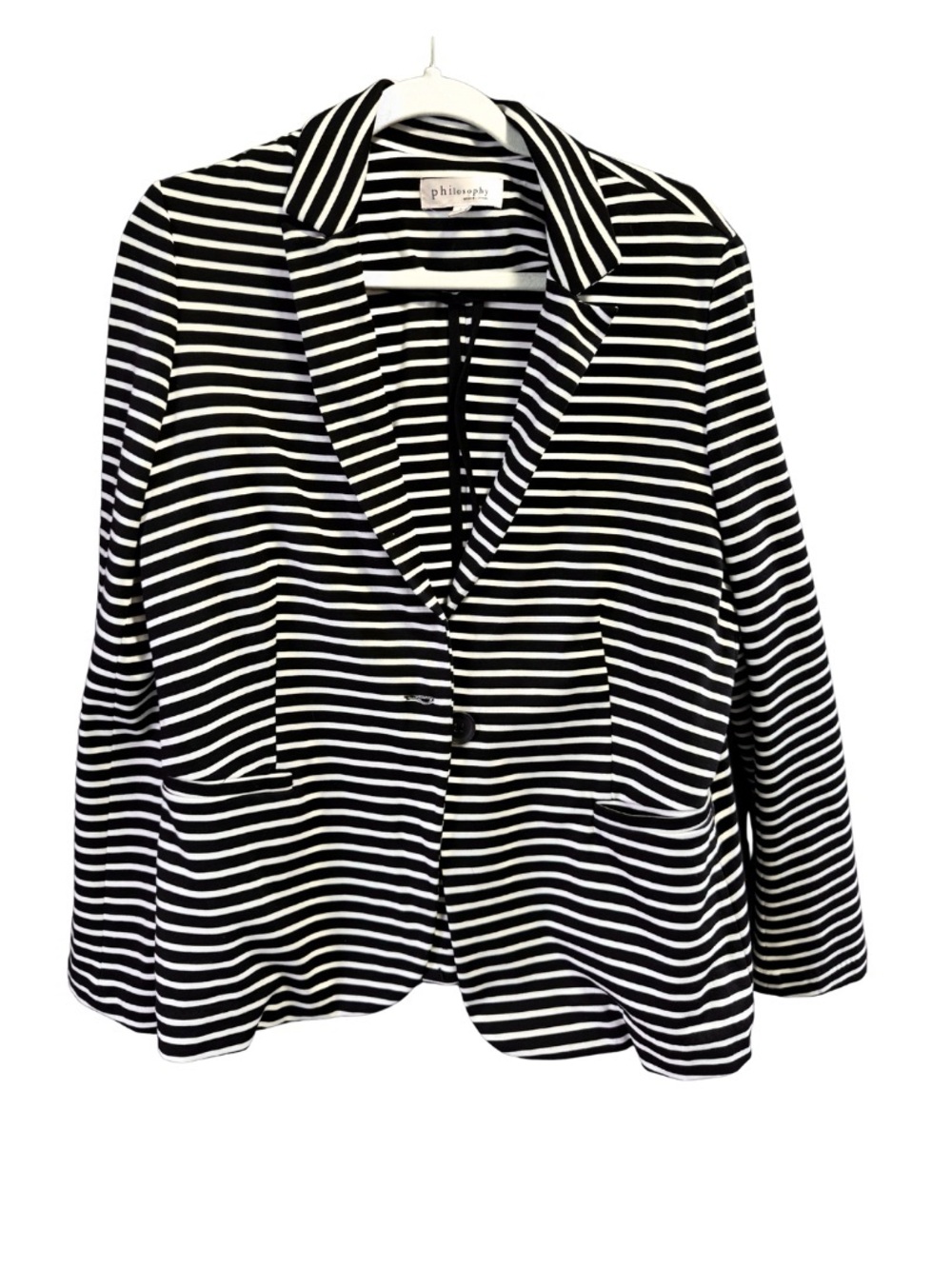 philosophy Women's Black and White Jacket